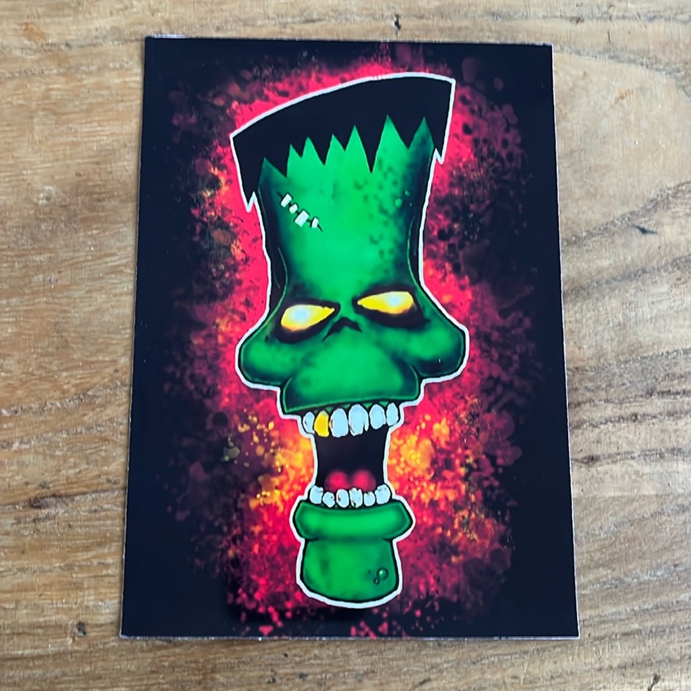 Frankenstein horror at print 5x7